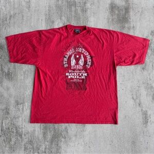 Vintage Y2K Southpole Dynamic Equipment Red T-Shirt Mens XXL